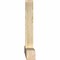 Ekena Millwork Portland Rough Sawn Timber Gable Bracket, Douglas Fir, 96"W x 28"H x 4"D x 4"F, 7/12 Pitch GBW096X28X0404POR00RDF - alternate 3
